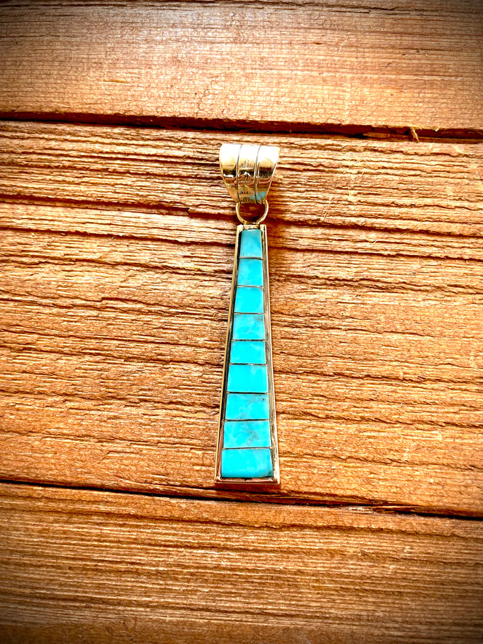 Zuni Inlay Pendant - Image 3